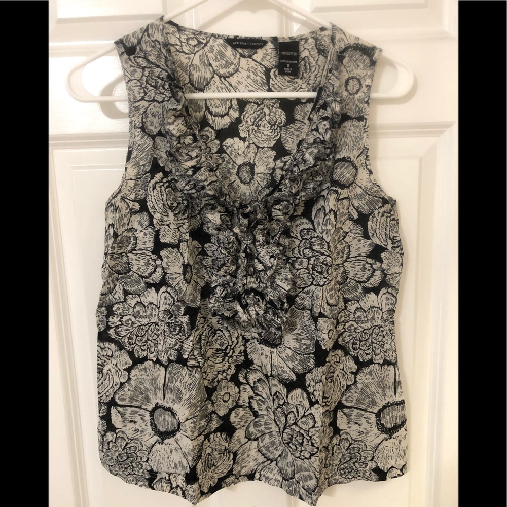 Cotton with floral design